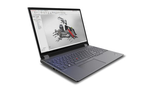 Lenovo ThinkPad P16 Gen 2 Intel® Core™ i7 i7-13700HX Mobile workstation 16" WQXGA 32 GB DDR5-SDRAM 1 TB SSD NVIDIA RTX 2000 Ada Wi-Fi 6E (802.11ax) Windows 11 Pro US English Gray, Black