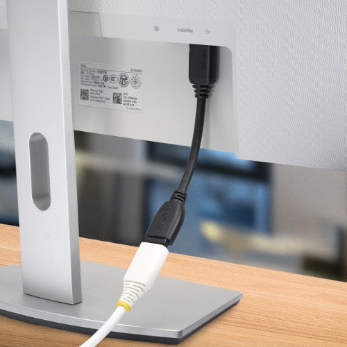 StarTech.com HD2MF6INL HDMI cable 5.98" (0.152 m) HDMI Type A (Standard) Black