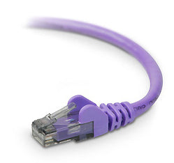 Belkin CAT6 Snagless 6 ft networking cable Purple 72" (1.83 m)