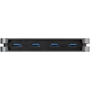 StarTech.com HB30CM4AB interface hub USB 3.2 Gen 1 (3.1 Gen 1) Type-C 5000 Mbit/s Black, Gray
