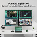 Plugable Technologies USBC-6950M USB graphics adapter 3840 x 2160 pixels Silver