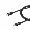 StarTech.com TBLT3MM1M Thunderbolt cable 39.4" (1 m) 20 Gbit/s Black
