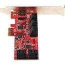 StarTech.com 10P6G-PCIE-SATA-CARD interface cards/adapter Internal