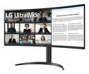 LG 34WR55QK-B computer monitor 34" 3440 x 1440 pixels Wide Quad HD Black