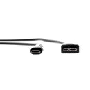 Rocstor Y10C146-B1 USB cable USB 3.2 Gen 1 (3.1 Gen 1) 35.4" (0.9 m) USB C Micro-USB B Black