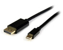StarTech.com MDP2DPMM4M DisplayPort cable 157.5" (4 m) mini DisplayPort Black