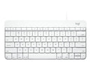 Logitech 920-006341 mobile device keyboard English USB White