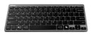 Adesso WKB-7000BB keyboard Home/Office Bluetooth QWERTY US English Black