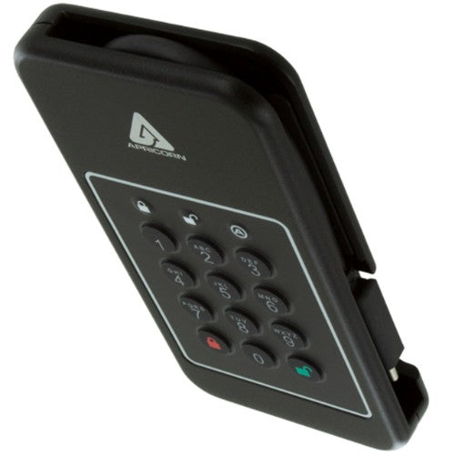 Apricorn Aegis NVX 500 GB USB Type-C 3.2 Gen 1 (3.1 Gen 1) Black