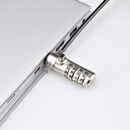 StarTech.com SSTDC4D-LAPTOP-LOCK cable lock Black, Silver 78.7" (2 m)