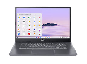 Acer Chromebook CBE595-1-50CA Intel® Core™ i5 i5-1335U 15.6" Touchscreen Full HD 8 GB LPDDR5x-SDRAM 256 GB SSD Wi-Fi 6 (802.11ax) ChromeOS Gray