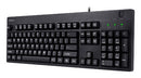 Adesso AKB-630FB-TAA keyboard Home/Office USB QWERTY US English Black