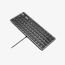 Macally UCAMINIZHUB keyboard Home/Office USB QWERTY English Black, Gray