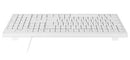 Macally QKEY keyboard USB White