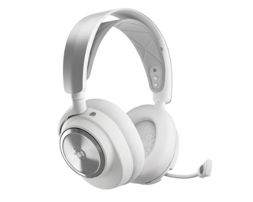 Steelseries Arctis Nova Pro Wireless Headset Wired & Wireless Head-band Gaming Bluetooth Silver, White