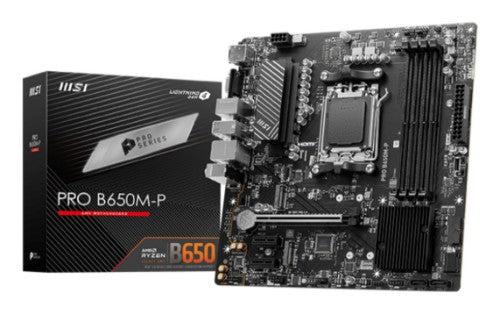 MSI PRO B650M-P motherboard AMD B650 Socket AM5 micro ATX
