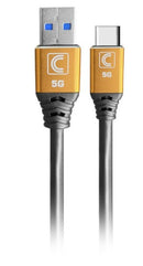 Comprehensive USB3-AC-15SP USB cable USB 3.2 Gen 1 (3.1 Gen 1) 118.1" (3 m) USB A USB C Black, Yellow