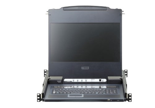 ATEN CL6708MW-ATA-AG rack console 17.3" 1920 x 1080 pixels Metal, Plastic Black 1U