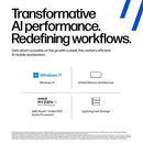 HP ZBook Ultra 14 inch G1a Mobile Workstation PC Wolf Pro Security Edition 385 14" 2.8K 32 GB Silver