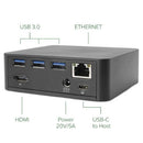 Plugable Technologies UD-CAM laptop dock/port replicator Docking USB 3.2 Gen 1 (3.1 Gen 1) Type-C Black
