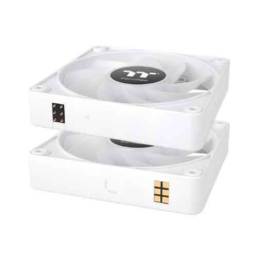 Thermaltake CL-F194-PL12SW-A computer cooling system Computer case Fan 4.72" (12 cm) White 3 pc(s)