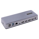 StarTech.com DK31C3MNCR laptop dock/port replicator Wired USB 3.2 Gen 2 (3.1 Gen 2) Type-C Gray