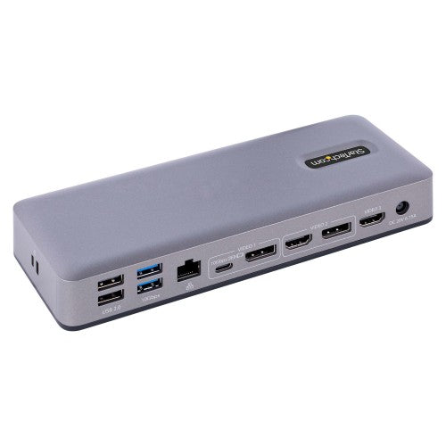 StarTech.com DK31C3MNCR laptop dock/port replicator Wired USB 3.2 Gen 2 (3.1 Gen 2) Type-C Gray
