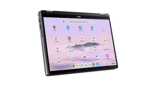 Acer Chromebook CPE594-1N-30EM Intel Core 3 100U 14" Touchscreen Full HD 8 GB LPDDR5x-SDRAM 256 GB SSD Wi-Fi 6E (802.11ax) ChromeOS US English Metallic
