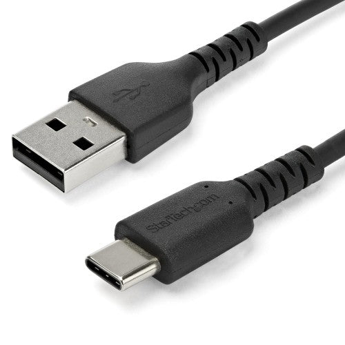 StarTech.com RUSB2AC2MB USB cable USB 2.0 78.7" (2 m) USB A USB C Black