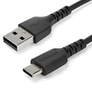 StarTech.com RUSB2AC1MB USB cable USB 2.0 39.4" (1 m) USB A USB C Black