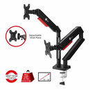 Siig CE-MT3Y11-S1 monitor mount / stand 32" Black, Red Desk