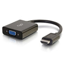 C2G 41350 video cable adapter 7.99" (0.203 m) HDMI VGA (D-Sub) Black