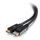 C2G 54433 video cable adapter 70.9" (1.8 m) DisplayPort HDMI Black