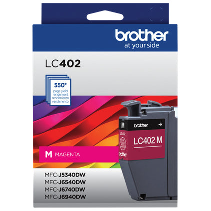 Brother LC402MS ink cartridge 1 pc(s) Original Standard Yield Magenta