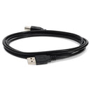 AddOn Networks USBEXTAB9M USB cable USB 2.0 354.3" (9 m) USB A USB B Black