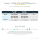 StarTech.com CDP2DPEC USB graphics adapter 7680 x 4320 pixels Black, Gray