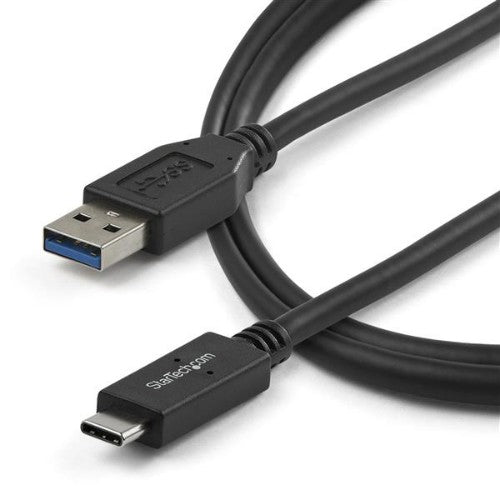 StarTech.com USB31AC1M USB cable USB 3.2 Gen 2 (3.1 Gen 2) 39.4" (1 m) USB A USB C Black
