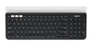 Logitech 920-008149 keyboard Universal RF Wireless + Bluetooth QWERTY English Gray, White, Dark Gray