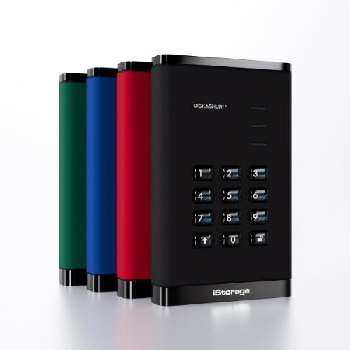 iStorage diskAshur3 8 TB USB Type-C 3.2 Gen 1 (3.1 Gen 1) Black