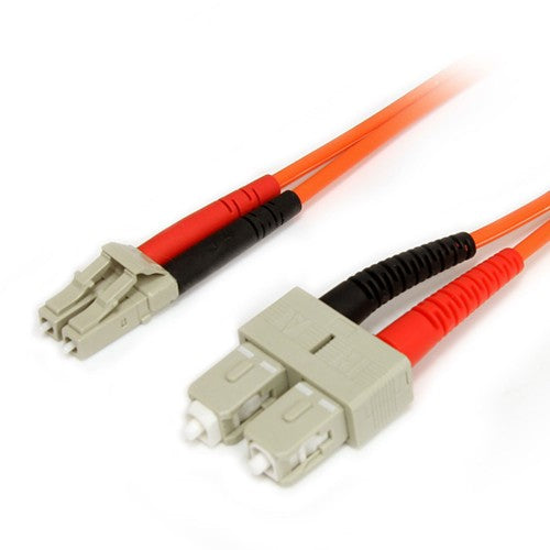StarTech.com FIBLCSC3 InfiniBand/fibre optic cable 118.1" (3 m) LC SC Orange