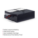 CyberPower RB1250X4 UPS battery Sealed Lead Acid (VRLA) 12 V 5 Ah