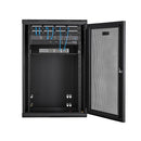 StarTech.com RK1820WALHM rack cabinet 18U Wall mounted rack Black