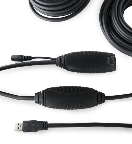 Plugable Technologies USB3-10M-D USB cable 393.7" (10 m) USB 3.2 Gen 1 (3.1 Gen 1) USB A Black