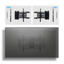 StarTech.com 65SAP2-TV-WALL-MOUNT TV mount/stand 65" Black, Silver
