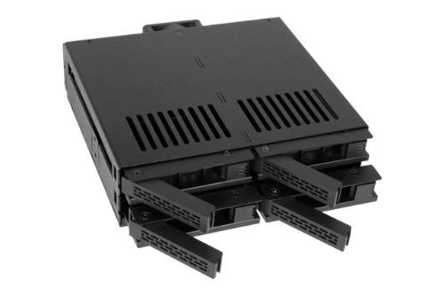 Icy Dock MB324SP-B disk array Desktop Black