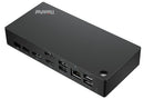 Lenovo 40B20135US laptop dock/port replicator Wired USB 3.2 Gen 1 (3.1 Gen 1) Type-A + Type-C Black