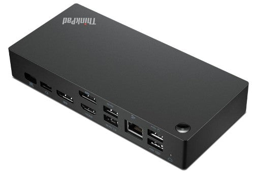Lenovo 40B20135US laptop dock/port replicator Wired USB 3.2 Gen 1 (3.1 Gen 1) Type-A + Type-C Black