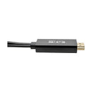 Tripp Lite P130-06N-DP-V2 video cable adapter 5.91" (0.15 m) HDMI DisplayPort Black