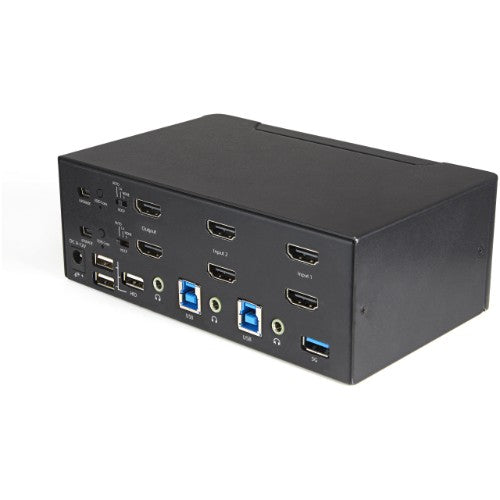 StarTech.com SV231DHU34K6 KVM switch Black