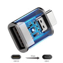 Adesso ADP-300-04 cable gender changer USB-C USB-A Gray